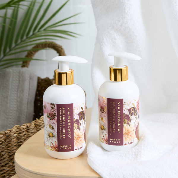 Autunno Soap & Lotion Set Of 2 - Bourbon & Honey – Pré de Provence