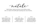 Natale Square Candle - Love