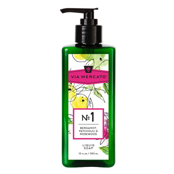 Liquid Hand Soap - Bergamot, Patchouli & Rosewood