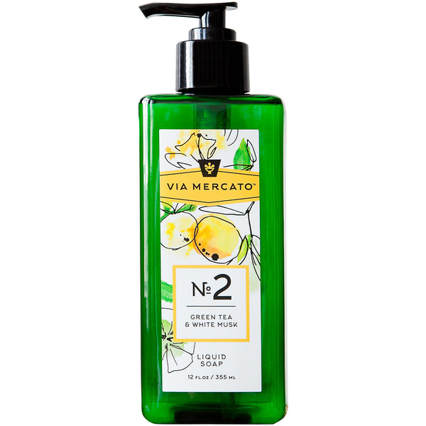 Liquid Hand Soap - Green Tea & White Musk