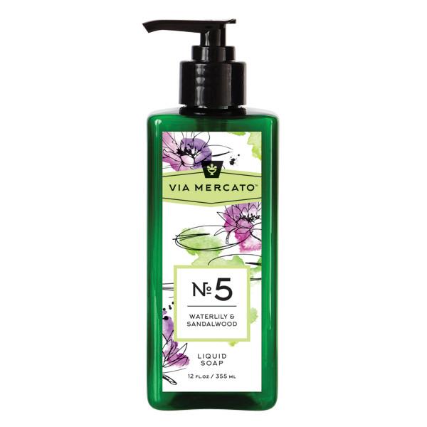 Liquid Hand Soap - Waterlily & Sandalwood