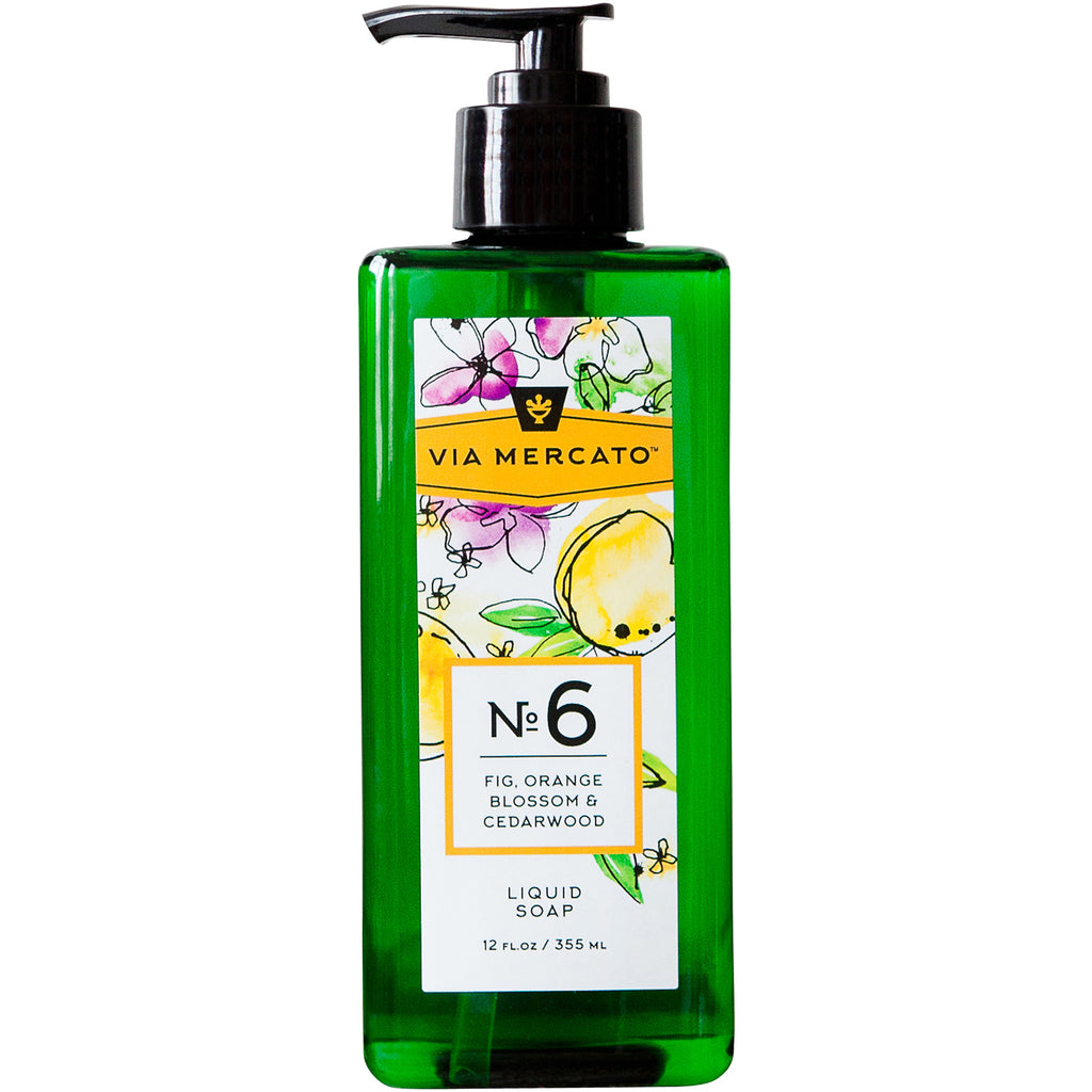 Liquid Hand Soap - Fig, Orange Blossom & Cedarwood