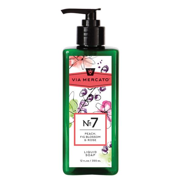 Liquid Hand Soap - Peach, Fig Blossom & Rose