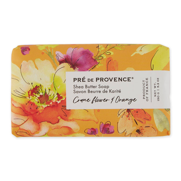Crane Flower & Orange Soap Bar (150g) – Pré de Provence