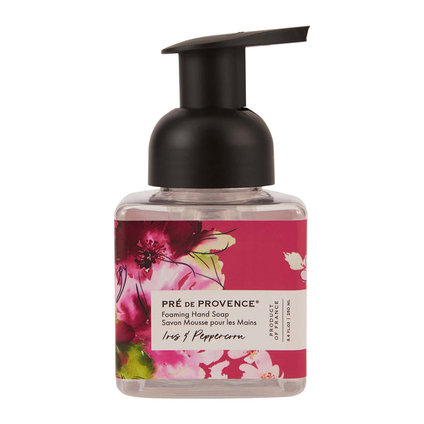 Le Jardin - Iris & Peppercorn Foaming Soap – Pré de Provence