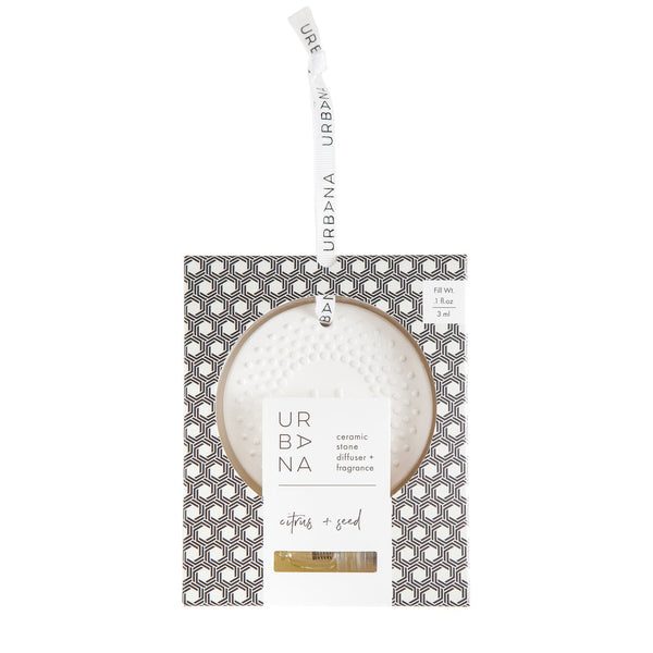 Citrus + Seed Ceramic Stone Diffuser