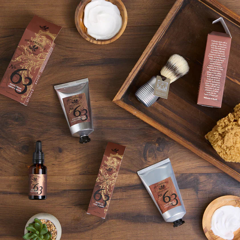 No. 63 Men's Collection: Men's Grooming Essentials – Pré de Provence
