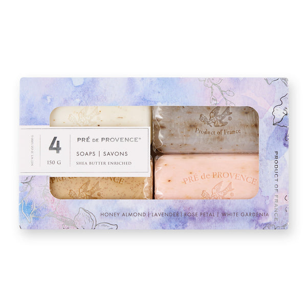 150G Best Sellers Set of 4: Purple Box Floral & Sweet