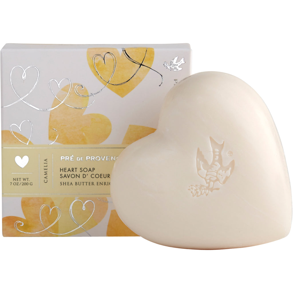 200g Heart Soap Gift Box - Camelia