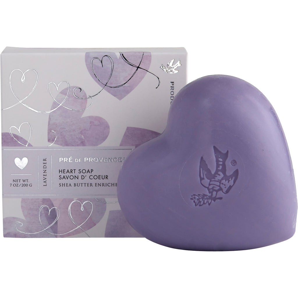 200g Heart Soap Gift Box - Lavender