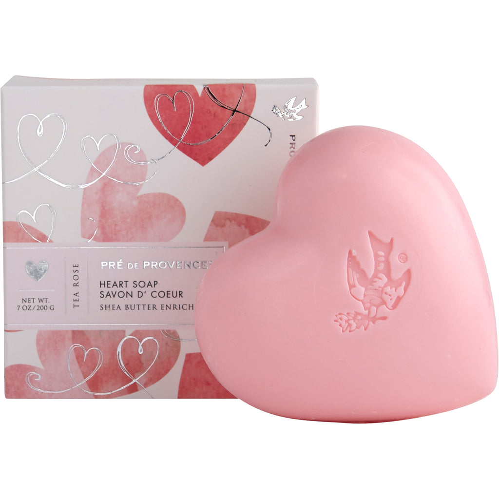 200g Heart Soap Gift Box - Tea Rose