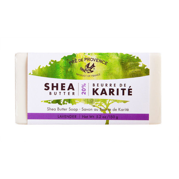 20% Shea Hand Hand Cut Soap - Lavender